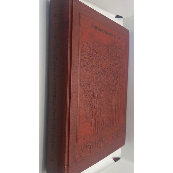 1986 PENN STATE UNIVERSITY ANNUAL YEARBOOK LA VIE pristine, hardcover, embossed - Picture 10 of 11